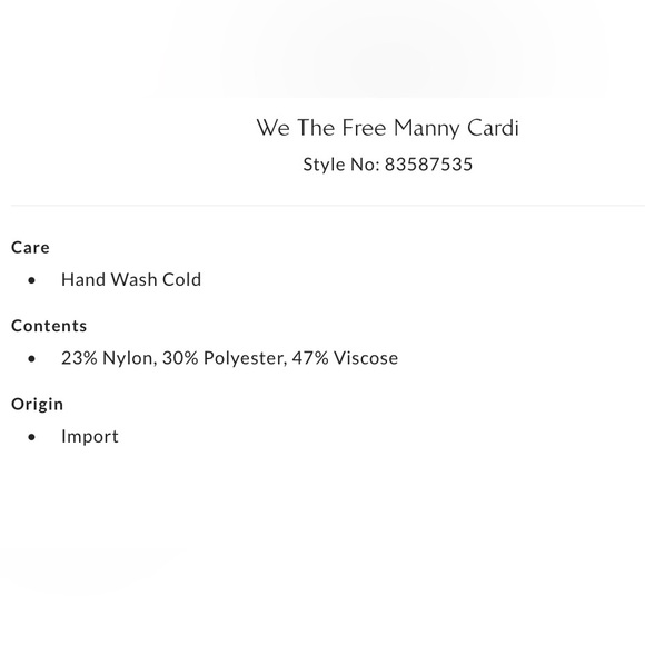 NWOT Free People We the Free M The Manny Cardigan in Dahlia Combo New $248 - Picture 8 of 8